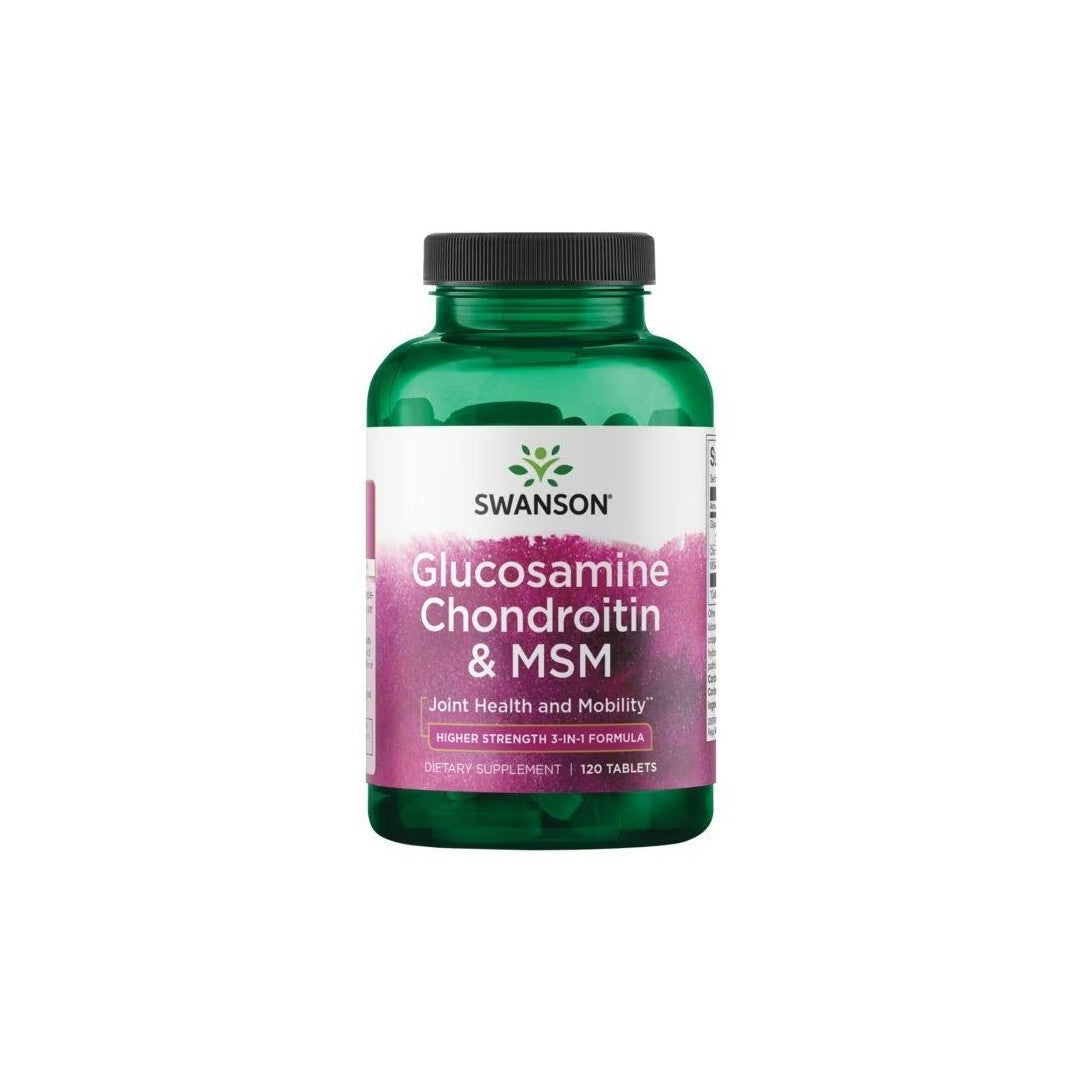 Glucosamin, Chondroitin & MSM 120 Tabletten Swanson Health Products
